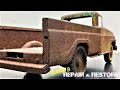 1960&#39;s Tonka Chevrolet Fleetside Truck Restoration