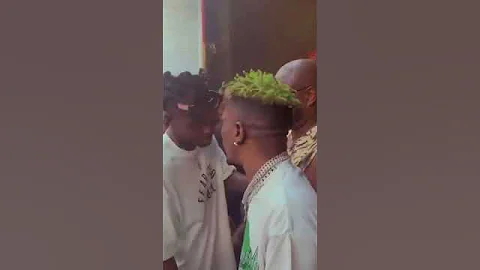 Shatta Wale and kuami Eugene supports afua asantewaa Guinness record breaking#Ayeda Tv