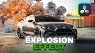 EXPLOSION Effect - DaVinci Resolve 18