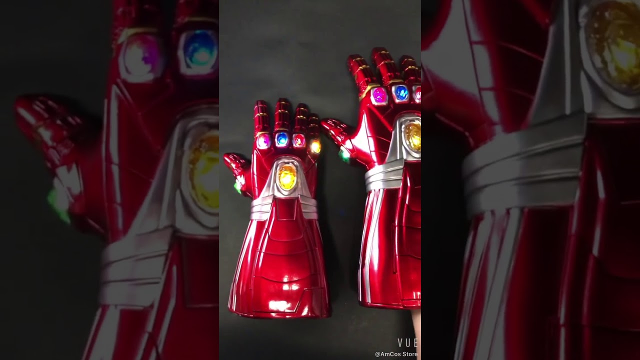 Manopla do Infinito Nano Homem de Ferro Hulk com Luzes LED Thanos Luva Infantil e Adulto YouTube Manopla do Infinito Nano Homem de Ferro Hulk com Luzes LED Thanos Luva Infantil e Adulto YouTube
