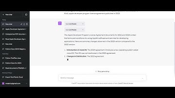 ChatGPT - Comparing 2 Documents