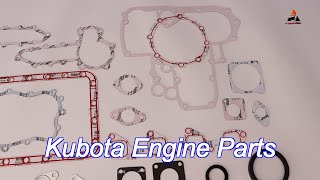 kubota engine parts for v1902 sealing gasket kit oe 66724-99350 66724-99360