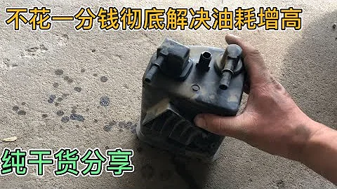汽车油耗增高，以前5毛现在9毛，教你如何正确维修碳罐来降低油耗【车二哥说车】 - 天天要闻