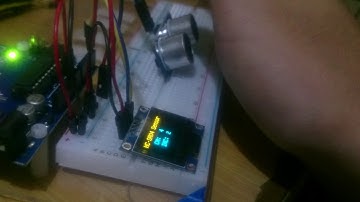 Arduino HC-SR04 超音波測距