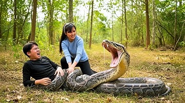 REWIND TIMELAPSE: Emergency Rescue – Boy Strangled by a Giant Python in the Deep Jungle