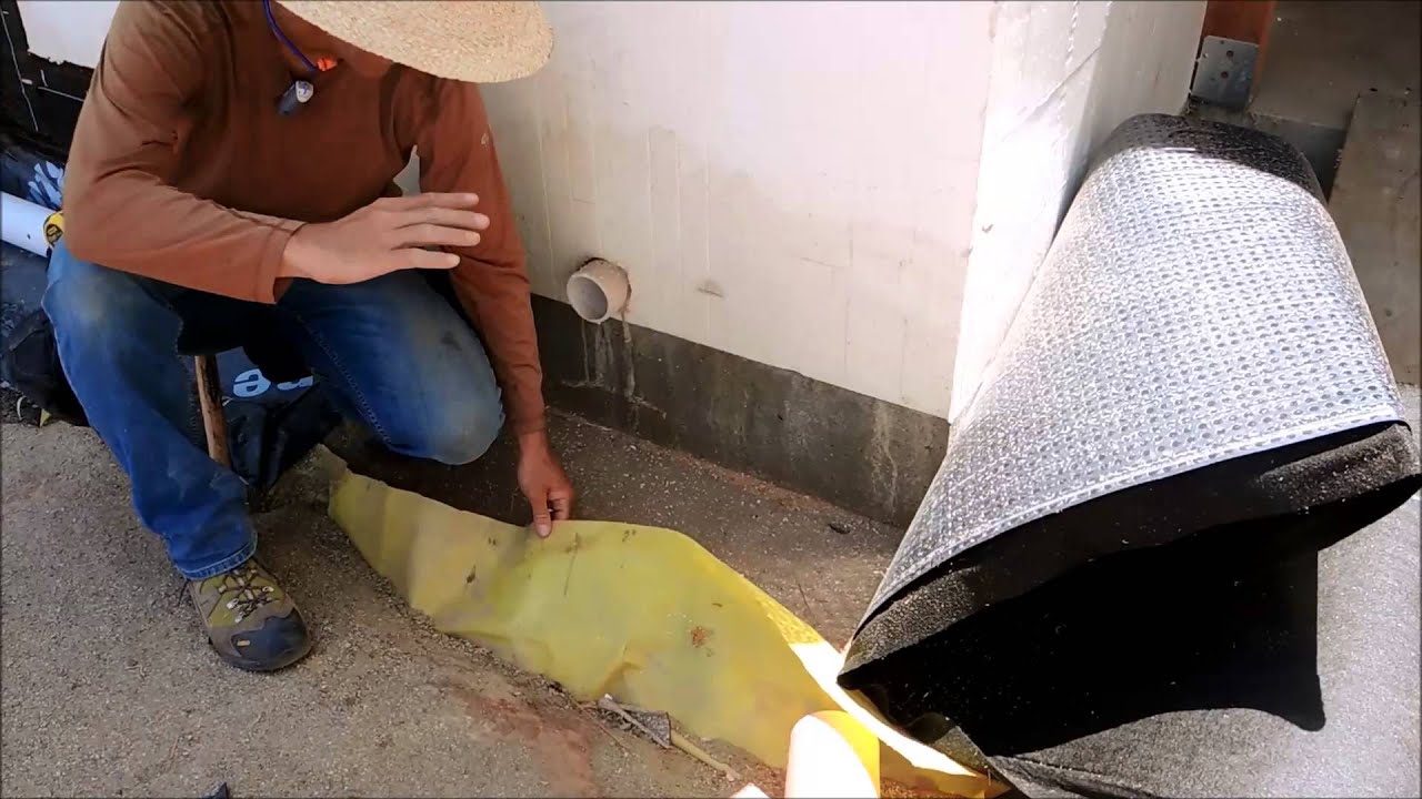 Fox Blocks Common Waterproofing System Peel n Stick Membranes YouTube