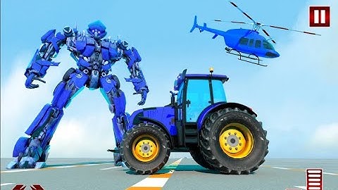 Tractor Robot Transform Car War Part-2 | Rescue City Moto Robot Android GamePlay | By Game Crazy