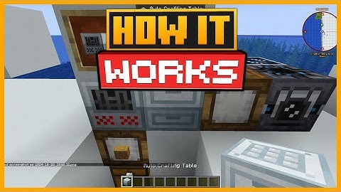 🟨 HOW the AUTOCRAFTING TABLE WORKS in the TECH REBORN MOD in MINECRAFT