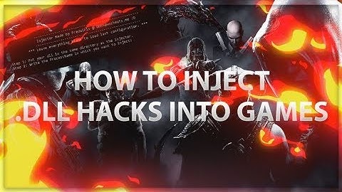 How To Inject A DLL Cheat Into Any Game For Hacking!