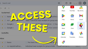 How to Open Google Drive & Google Calendar from Gmail?