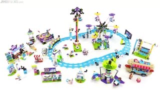 All LEGO Friends Amusement Park sets together!