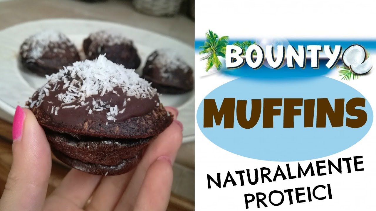 BOUNTY MUFFINS | PROTEICI E SENZA LATTOSIO - YouTube BOUNTY MUFFINS | PROTEICI E SENZA LATTOSIO - YouTube