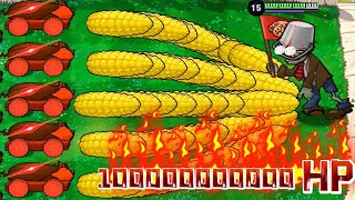 100000000000 HP lader zombie,Which combination can defeat him? - Plants Vs. Zombies