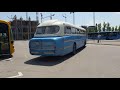 Ikarus 66-os busz indulása.