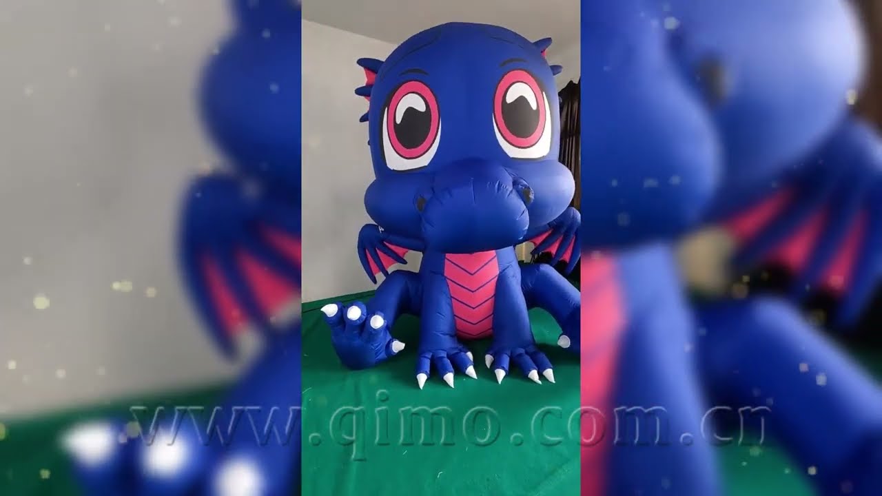 Inflatable dragon