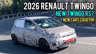 Spied Testing 2026 Renault Twingo First In Video