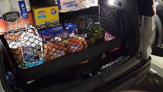 Stop Groceries from Rolling Around Honda CR-V Trunk Cargo Net Review