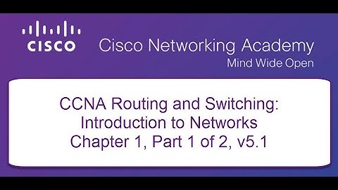 NETACAD Course 1 Playlist video