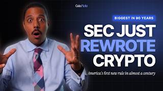 The SEC just triggered the biggest crypto rule change America has seen in 90 years