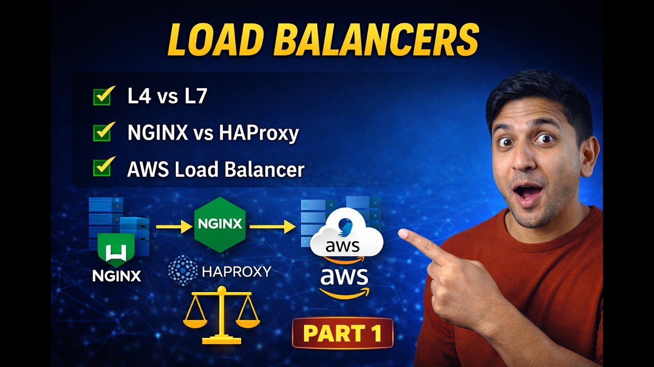 L7 Routing Nginx What is a Load Balancer? | L4 vs L7 Explained + NGINX, HAProxy, AWS ...