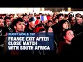 France rugby fans deflated after quarter-final exit