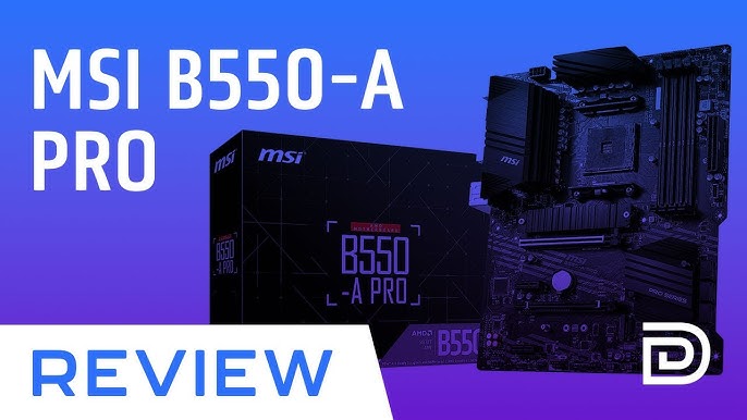 Carte mère MSI B550-A PRO