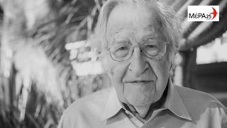 NOAM CHOMSKY: Το ΜέΡΑ25 έμπνευση και φάρος ελπίδας στον προβληματικό μας κόσμο.