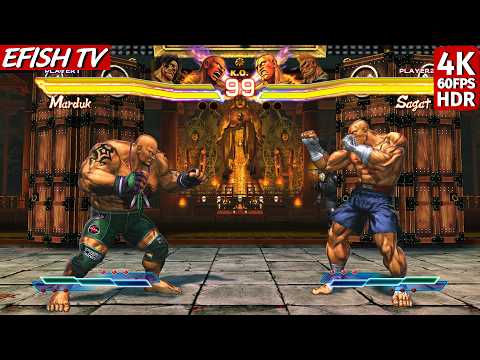 Marduk & Hugo vs Sagat & Jack-X (Max Difficulty) - Street Fighter X Tekken