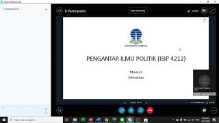 2020 1 Pengantar Ilmu Politik UTT OL2 27032020 1