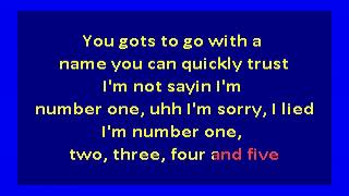 KRS One  - Step Into A World (karaoke)