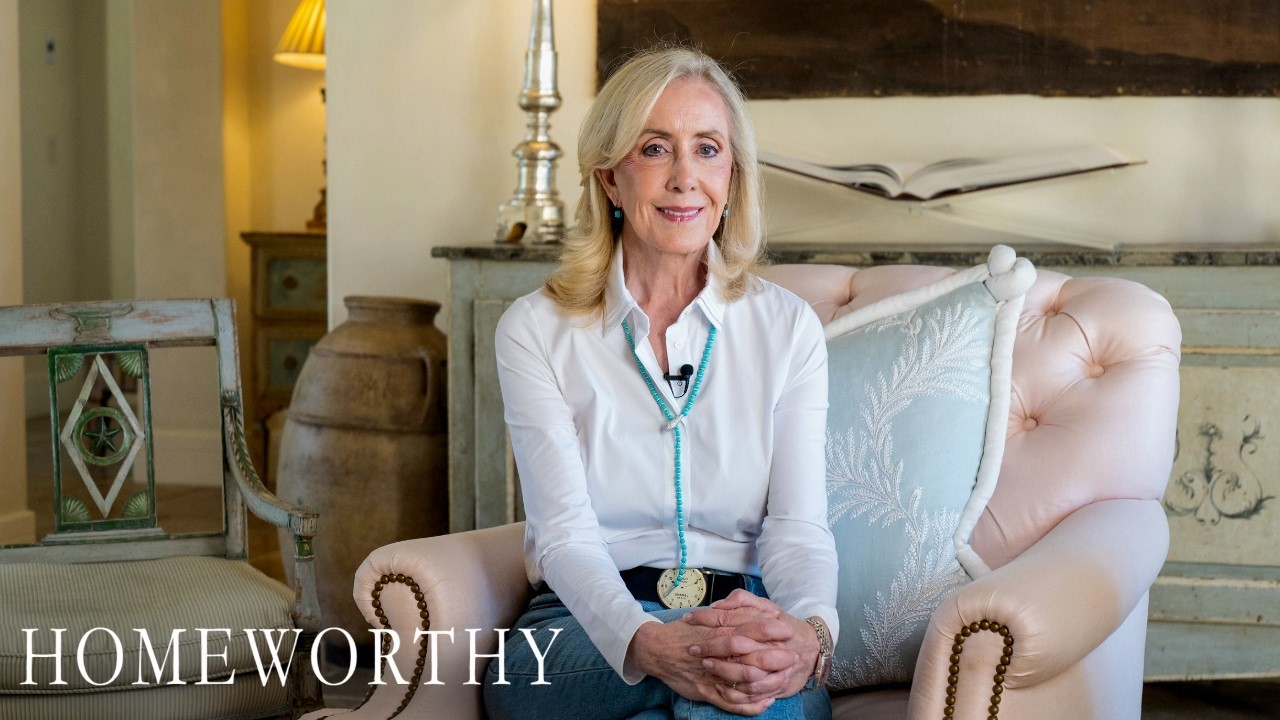 A Legendary TV Producer’s Beautiful European-Inspired Home | HOUSE TOUR