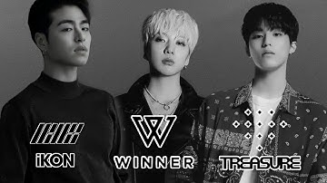 TREASURE × IKON × WINNER - BIG BANG 