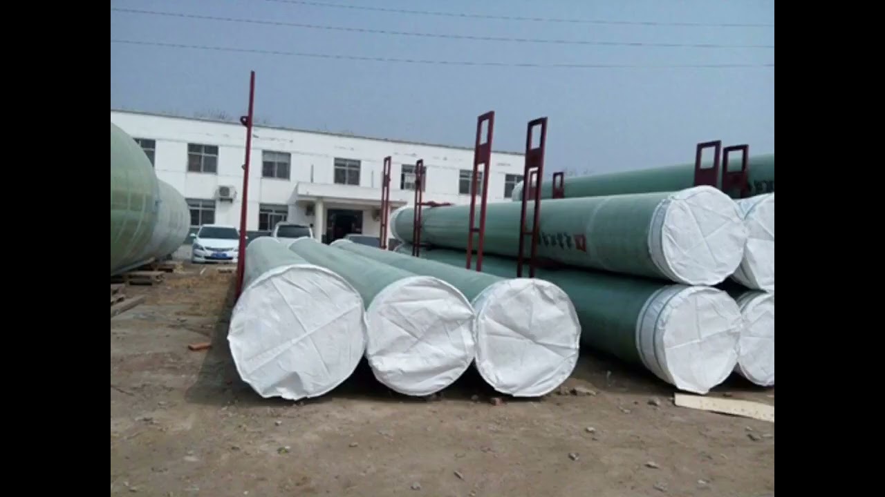 Underground FRP Chemical Storage Tanks