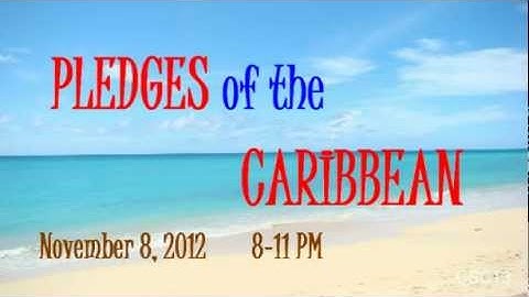 DSP Beta Gamma Pledge Reveal Fall 2012