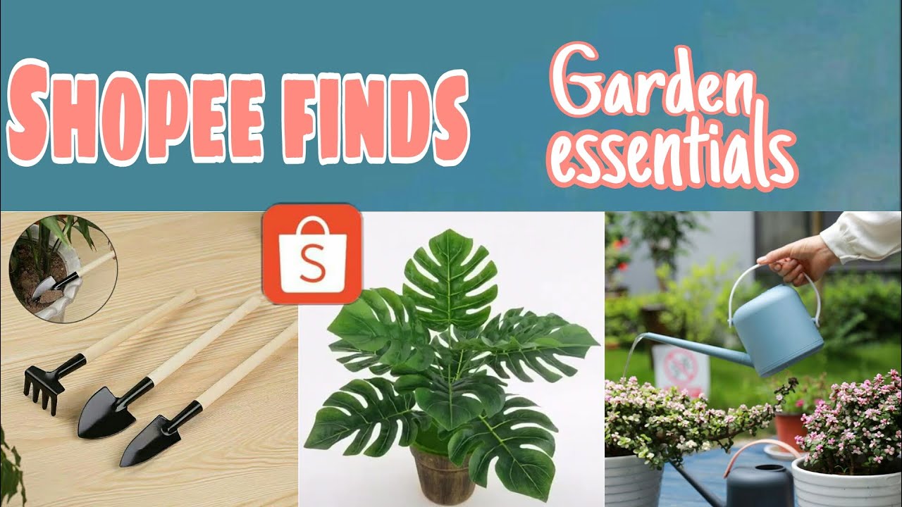 ❇SHOPEE FINDS | GARDENING ESSENTIALS❇