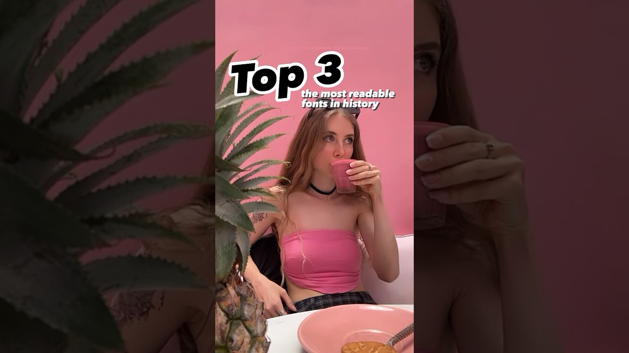 Top 3 The Most Readable Fonts In History 