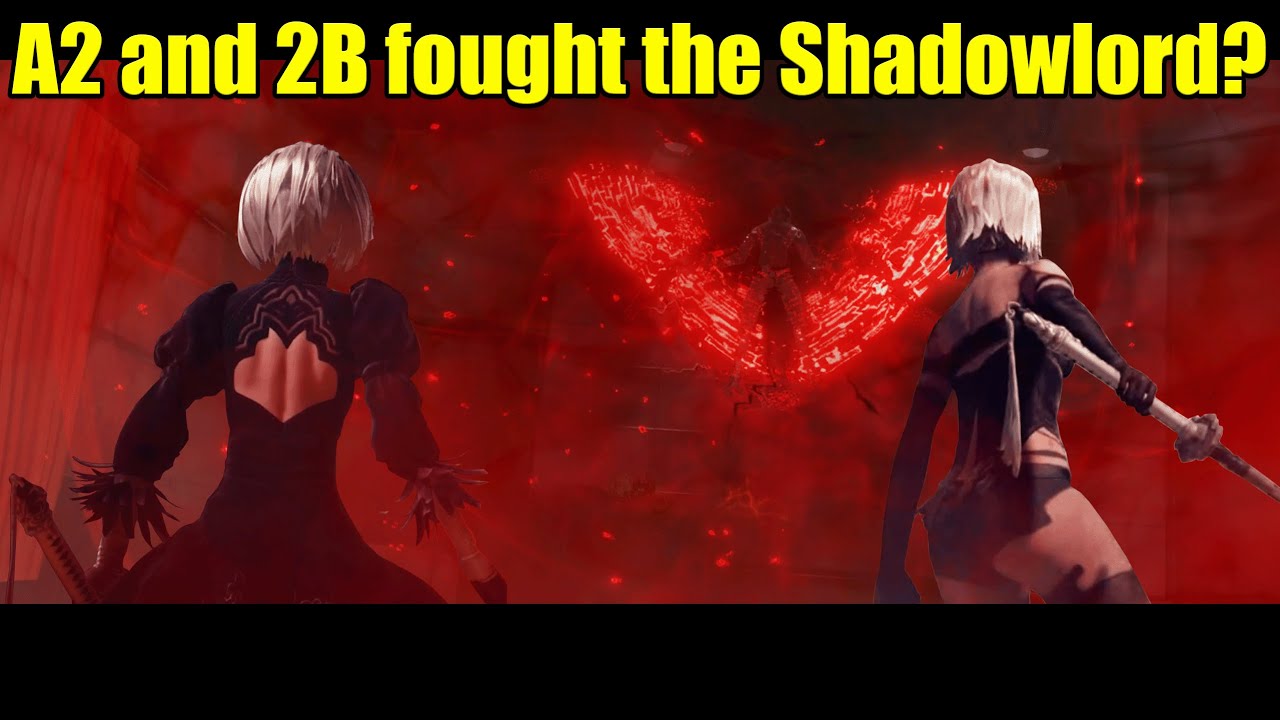 A2, 9S and 2B fought the Shadowlord? Explained