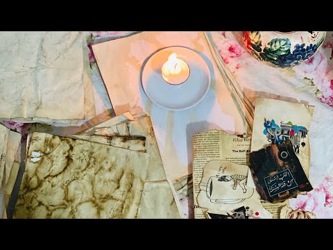 فيديو: كيفية صنع الورق العتيق