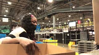 Working as a Packer at Kohl’s Warehouse packer