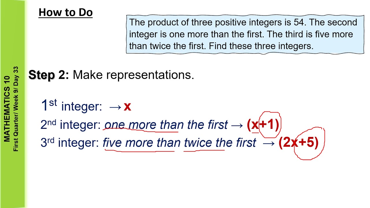 Math 10: Solve number problems involving polynomials and polynomial ...
