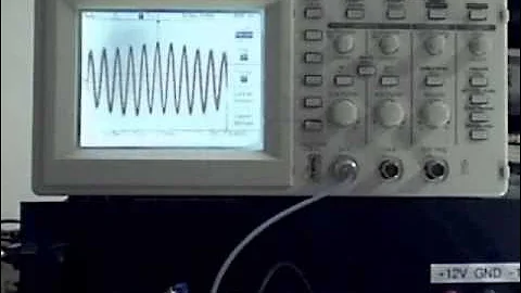 Interference between two independent laser beams