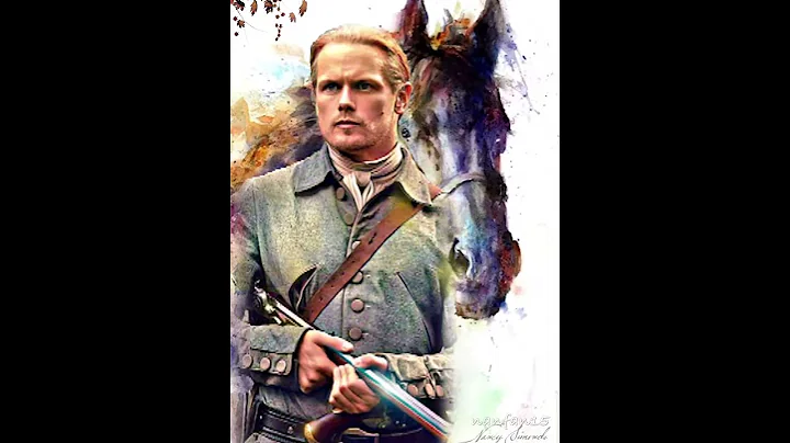 Outlander, Jamie Fraser and his mighty steed.
