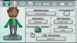 Bowser - Super Mario - Mii 172