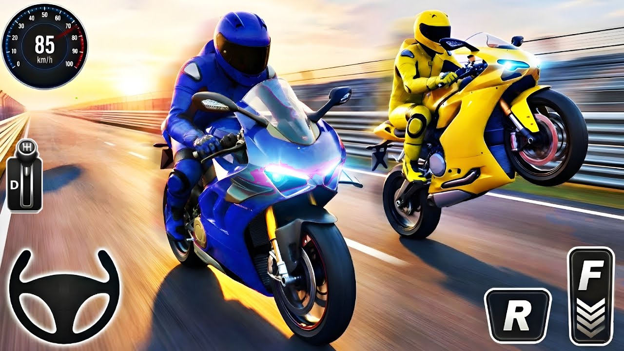 Extreme Moto Rider Bike Racing 2025 - Motor Bike Racing - Android Gameplay 