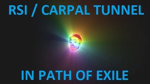 How I Setup my Mouse and Keyboard to Minimize Stress in PoE & Avoid RSI