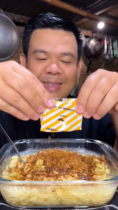 Mukbang mie yang selalu enak 🔥 #mukbang #mieinstan #fyp #viral