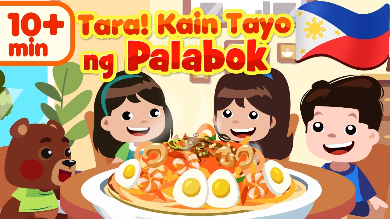 Tara! Kain Tayo Ng Palabok | Flexy Bear Original Awiting Pambata Compilation