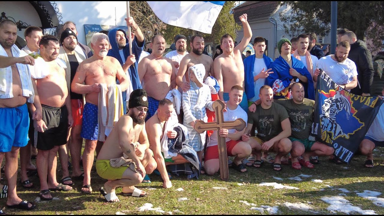 Bogojavljenje 2026 na Savi u Sremskoj Mitrovici