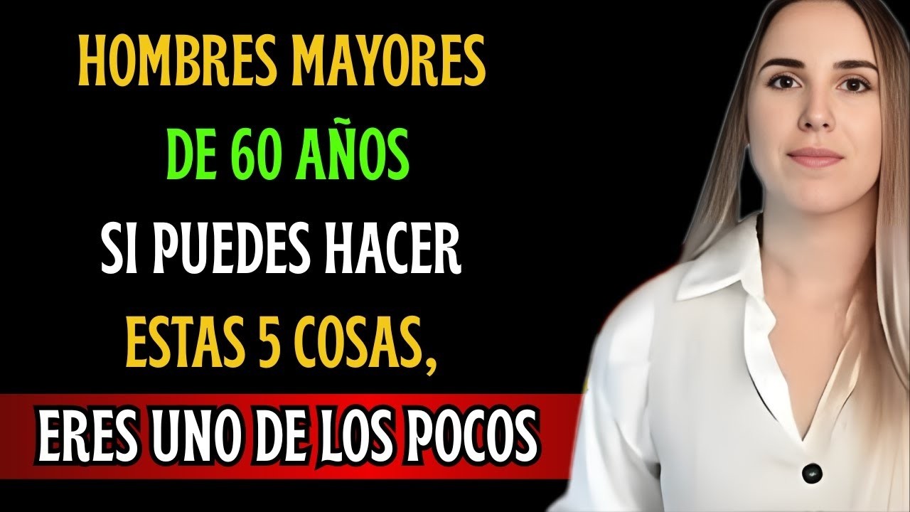 ¿Tienes más de 60? Estas 5 cosas te hacen único y extraordinario.