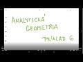 Analytická geometria - príklad 6
